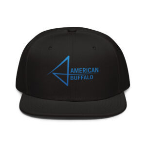 Black cap with "American Buffalo" logo.